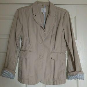 Gap cotton blazer sz 6